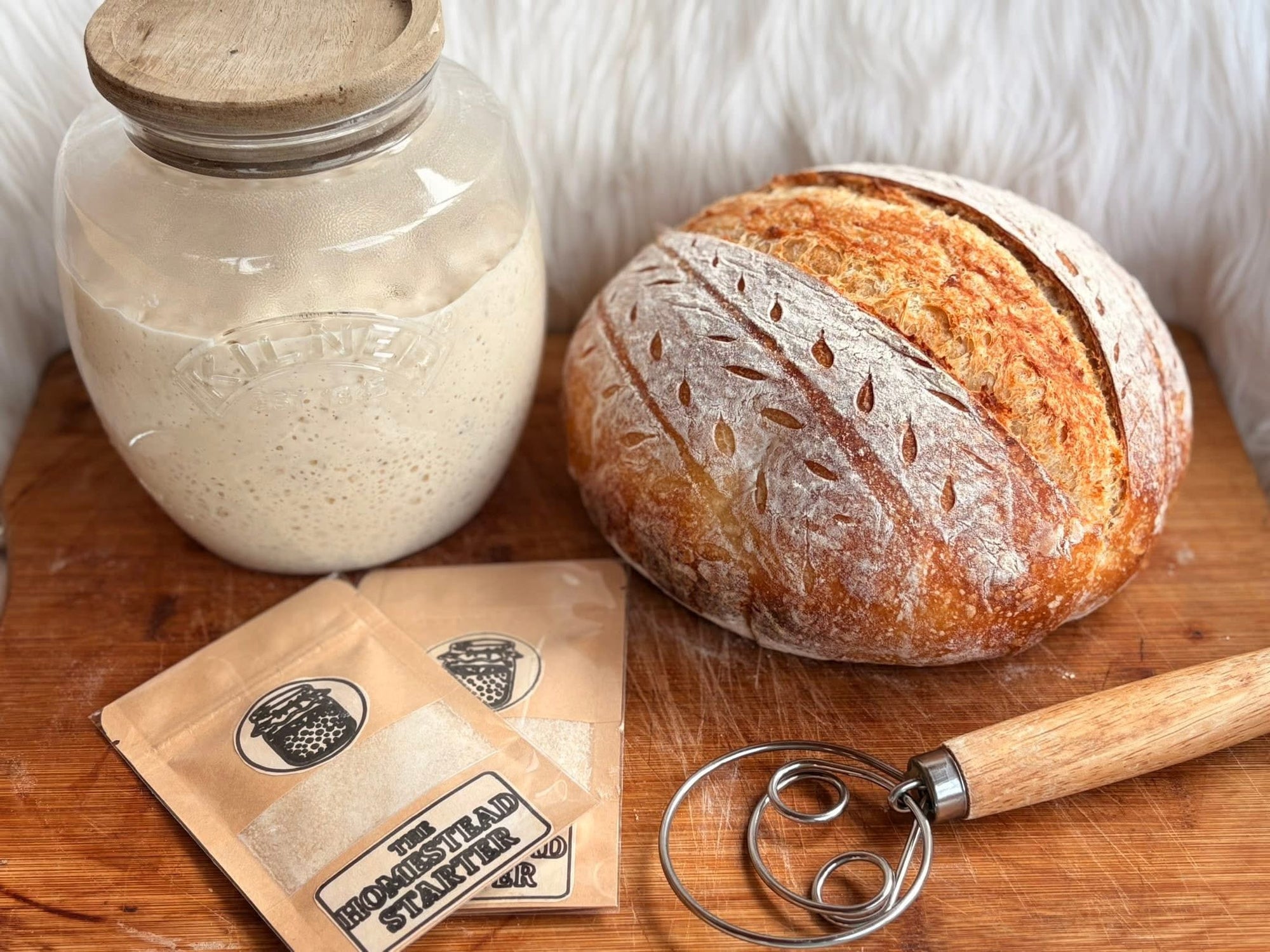Dehydrated Homestead Sourdough Starter