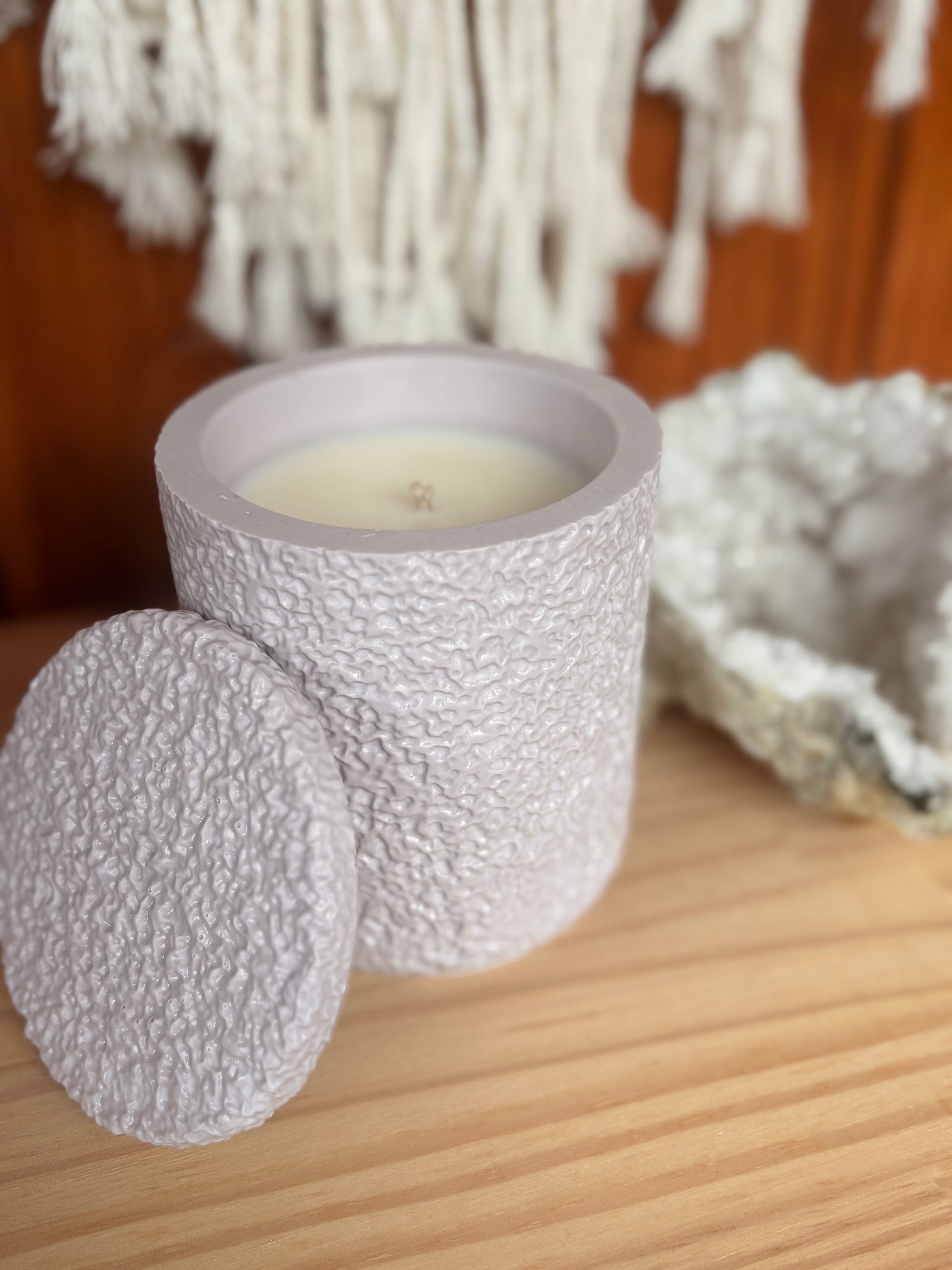Lilac and Lavender Terra Veil Candle