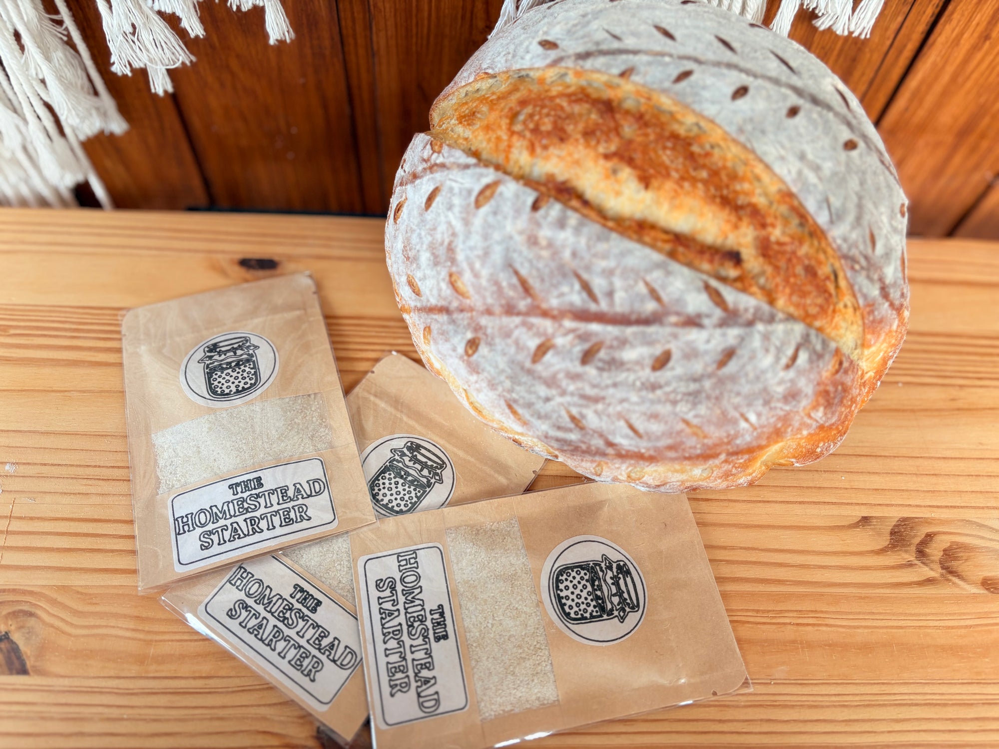 Dehydrated Homestead Sourdough Starter